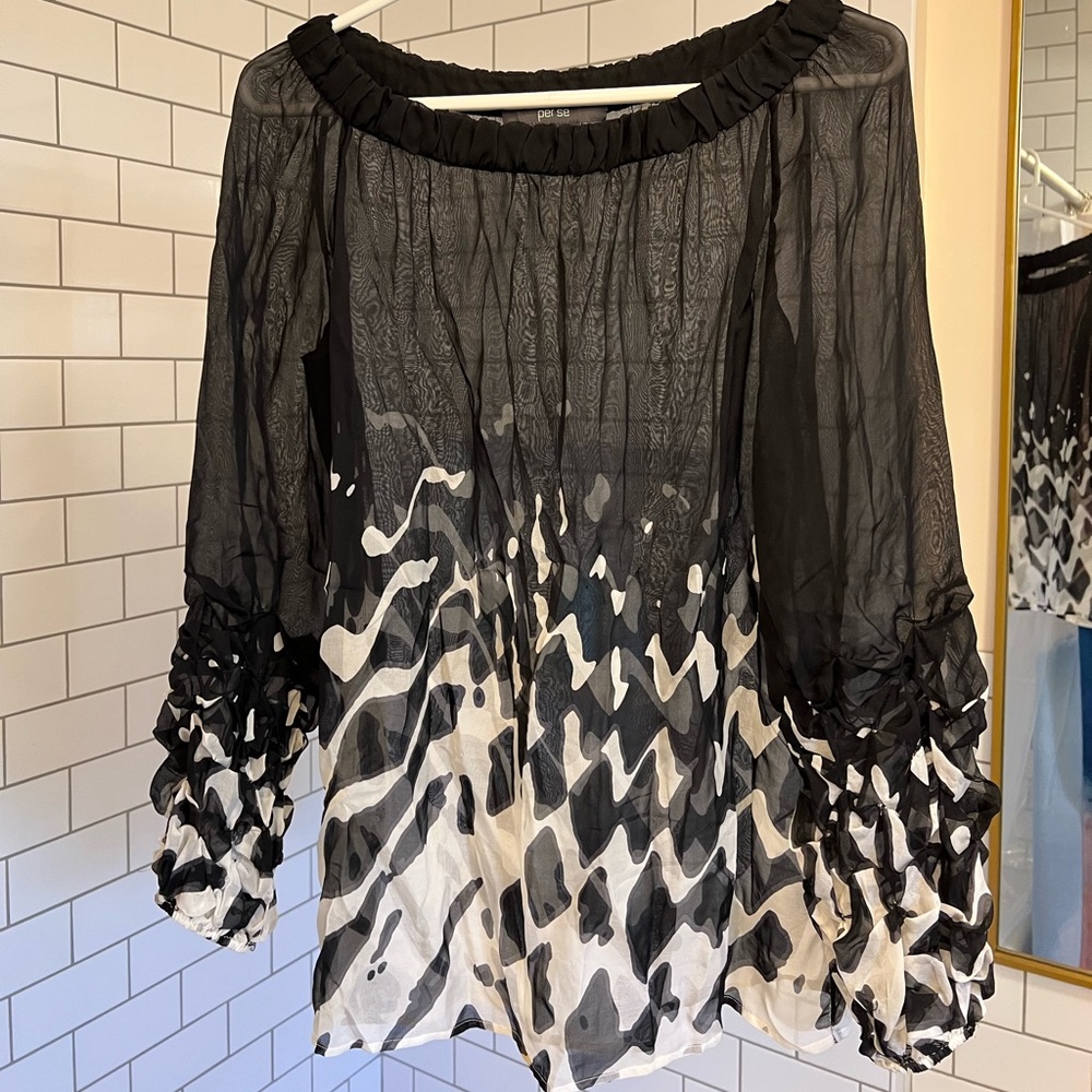 Per se blouse size 2